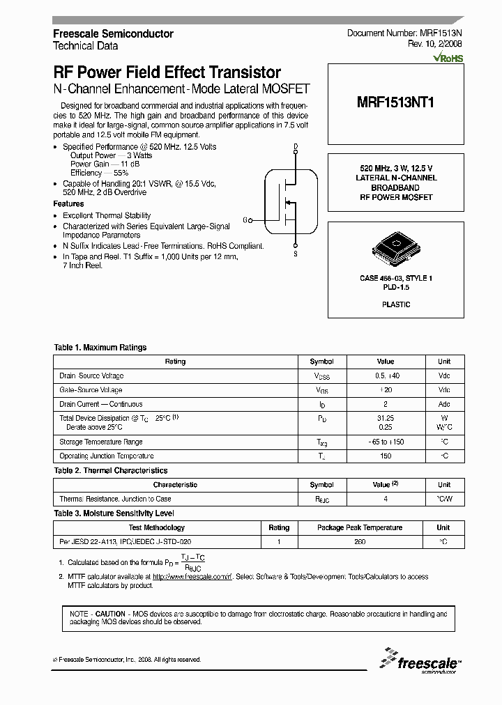 MRF1513NT1_4595896.PDF Datasheet