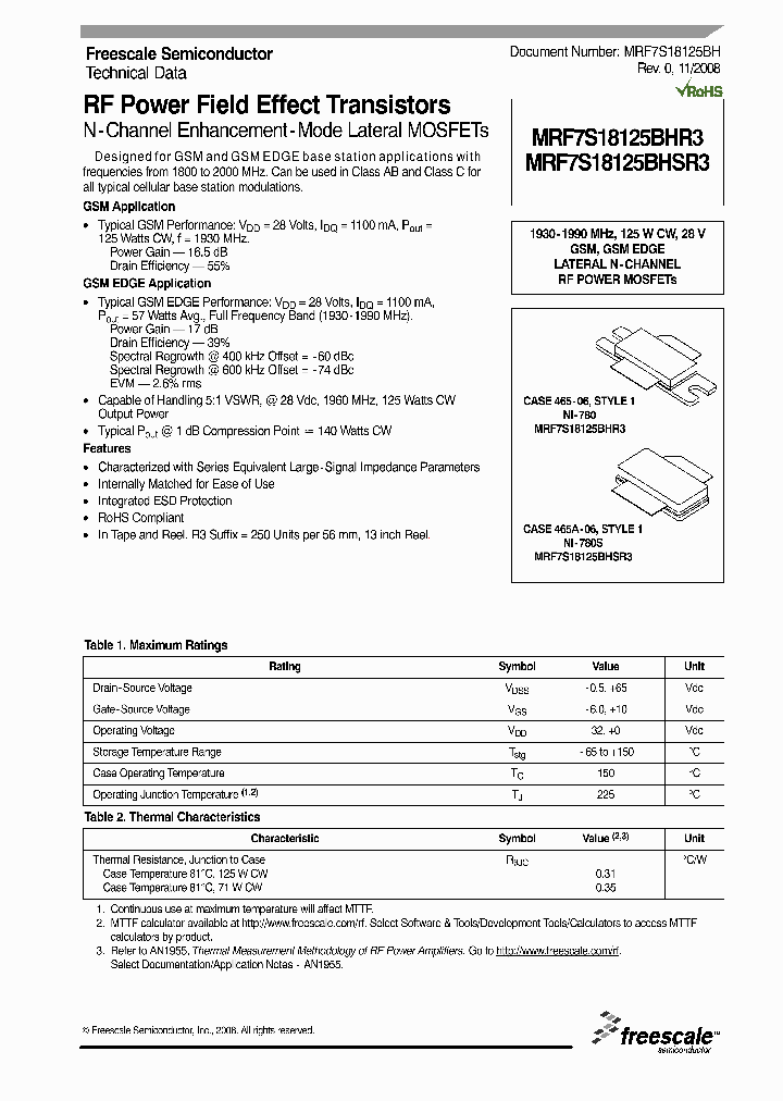 MRF7S18125BHR3_4461416.PDF Datasheet