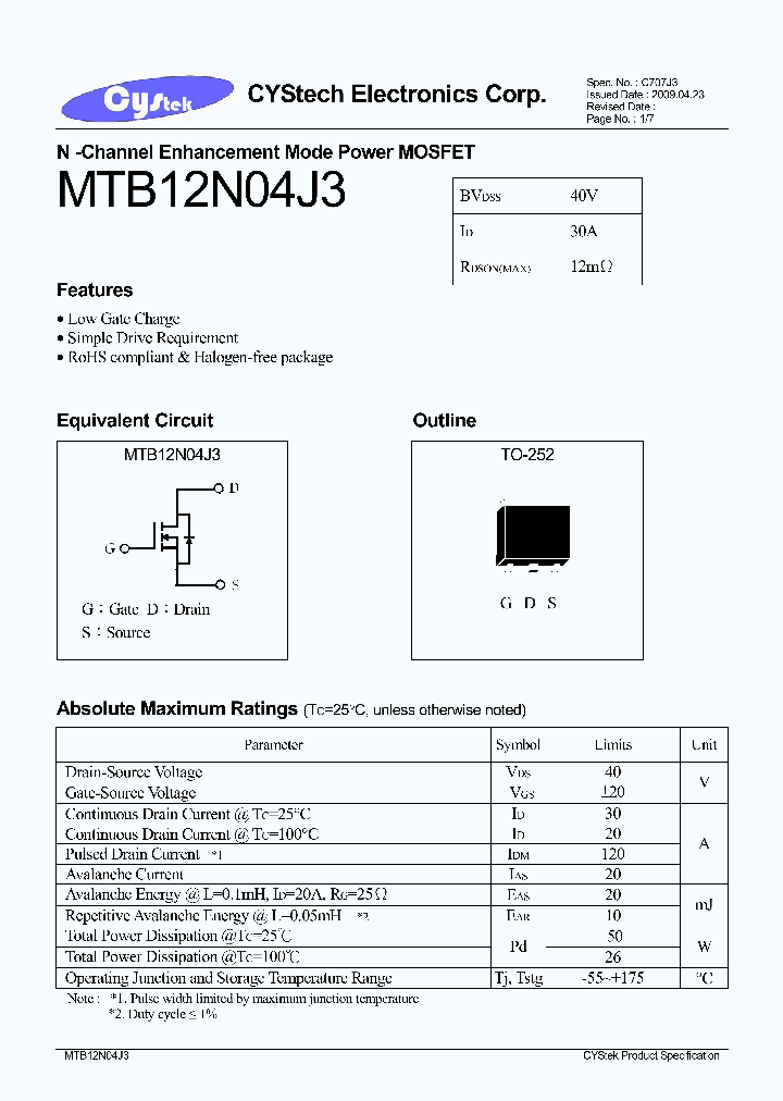 MTB12N04J3_4804769.PDF Datasheet