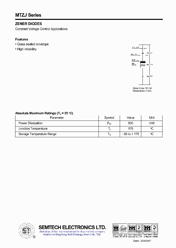 MTZJ10A_4610322.PDF Datasheet