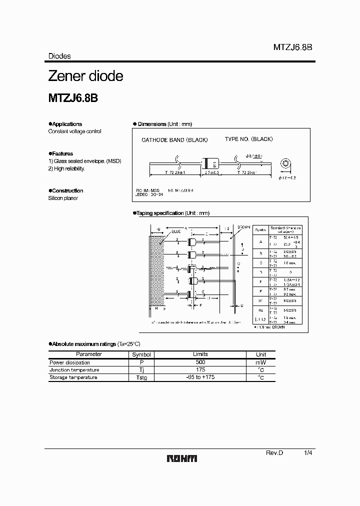 MTZJ68B1_4871096.PDF Datasheet