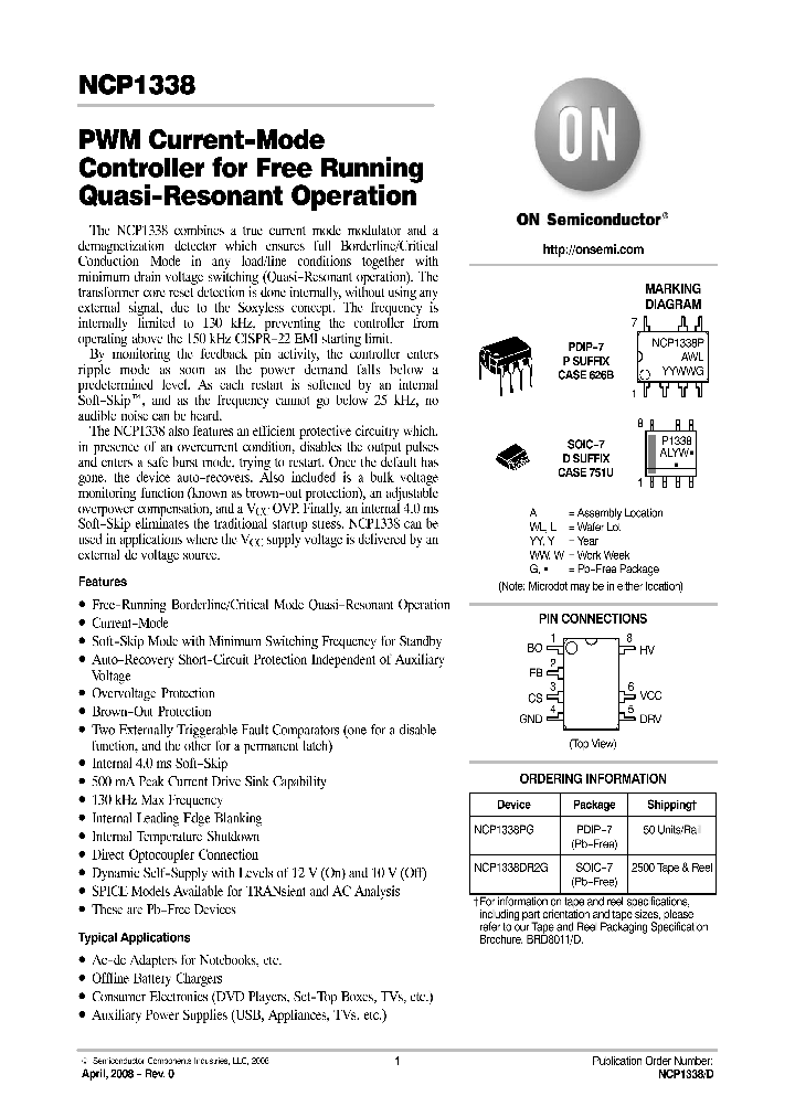 NCP1338_4652654.PDF Datasheet