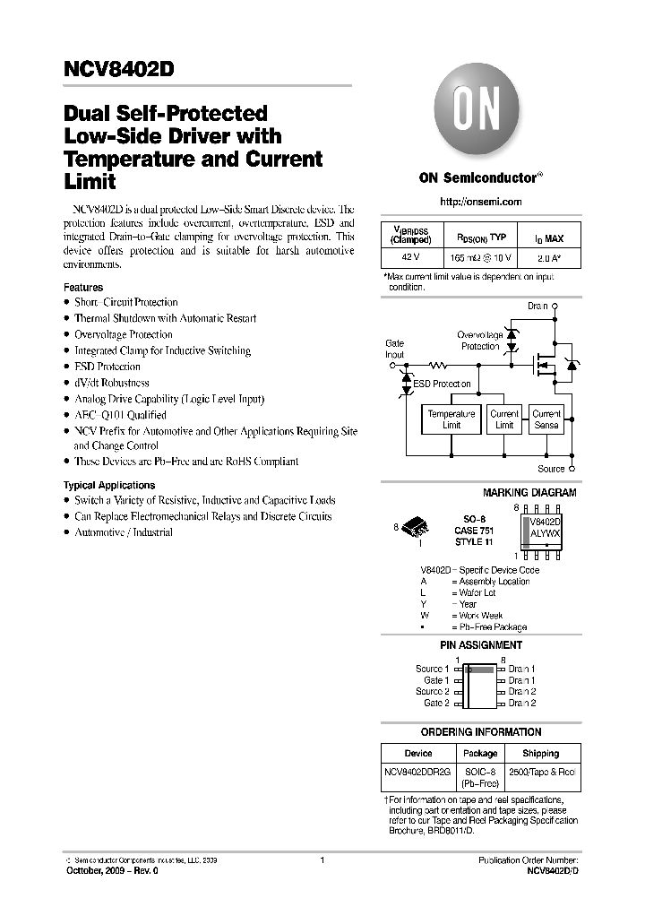 NCV8402D_4591492.PDF Datasheet