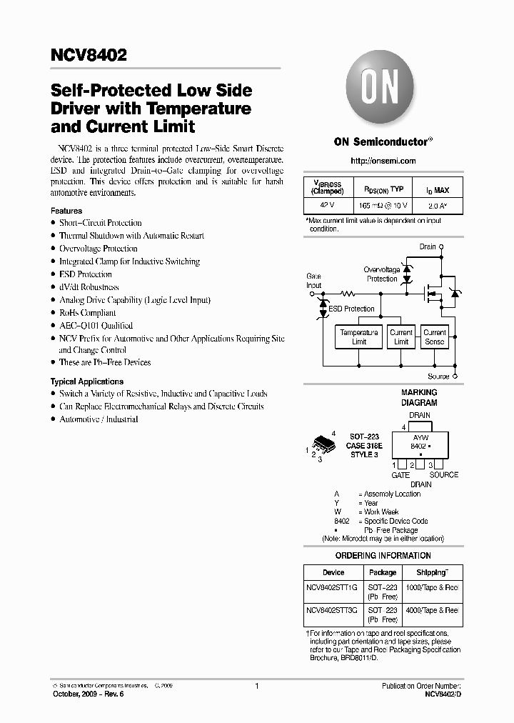 NCV8402STT1G_4727486.PDF Datasheet