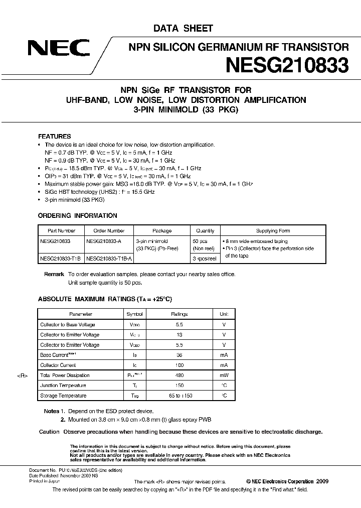 NESG210833_4550534.PDF Datasheet