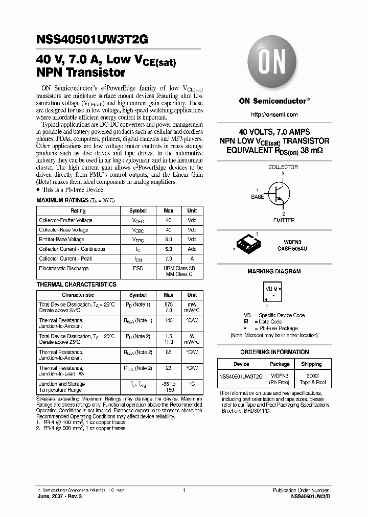 NSS40501UW3T2G_4801263.PDF Datasheet