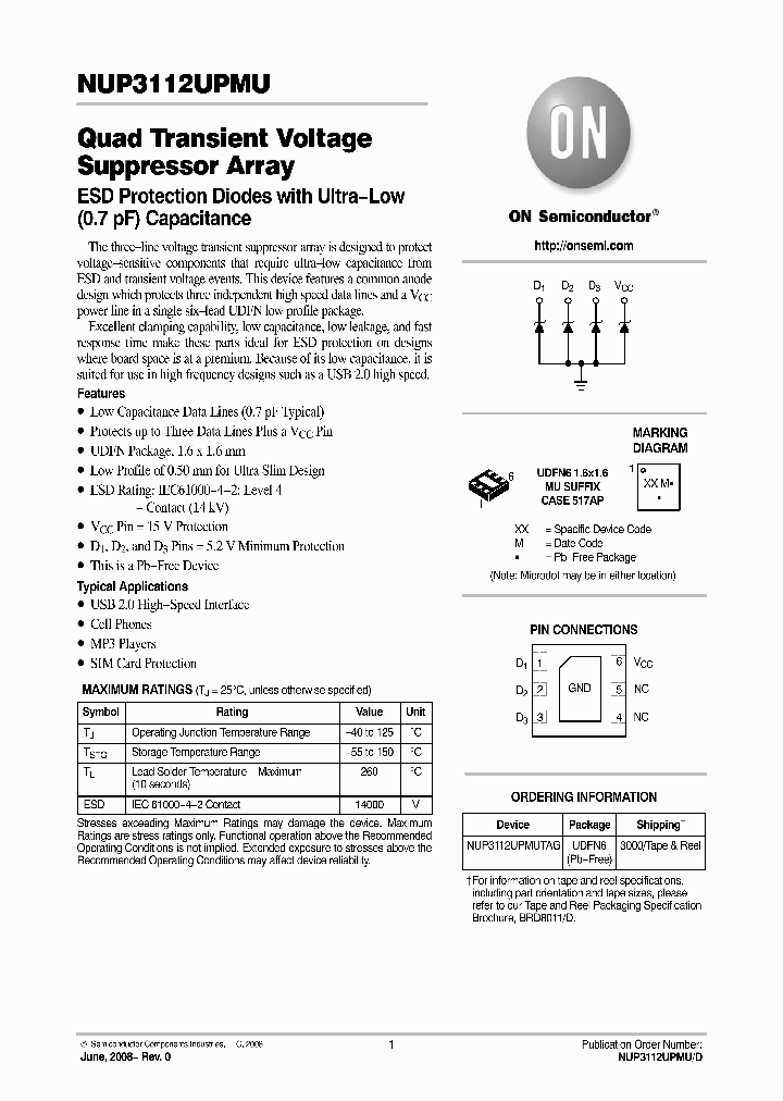 NUP3112UPMU_4544367.PDF Datasheet