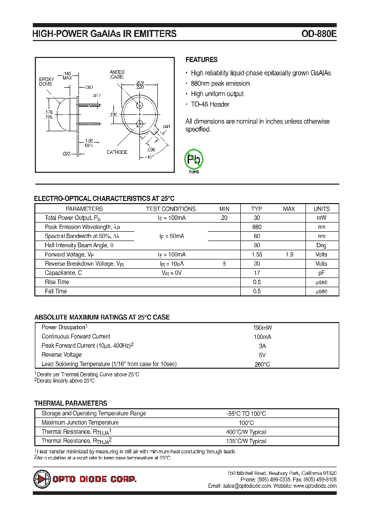 OD-880E_4796300.PDF Datasheet