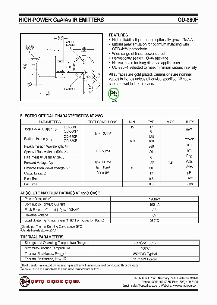 OD-880F_4796301.PDF Datasheet