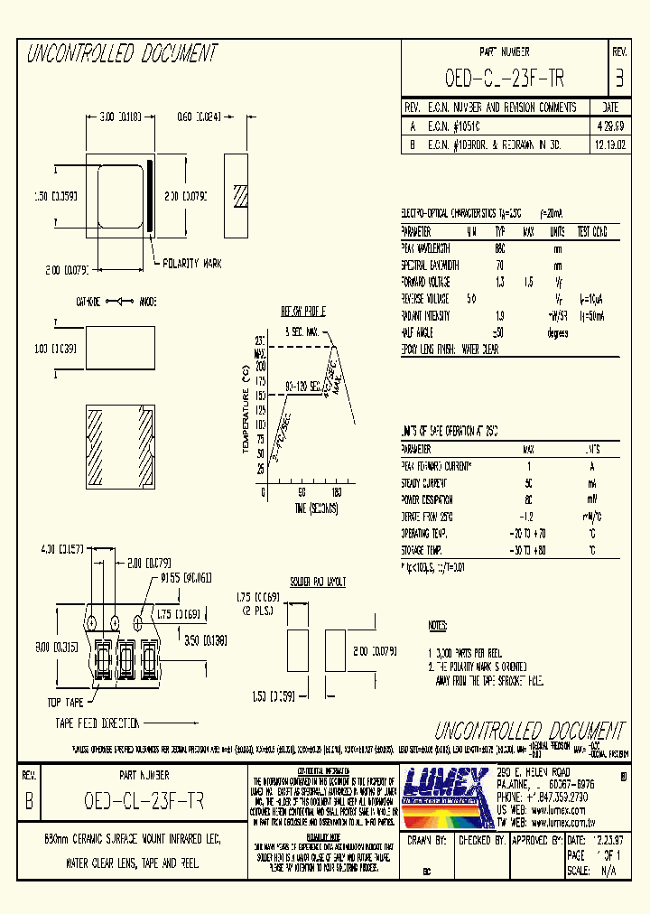 OED-CL-23F-TR_4428733.PDF Datasheet