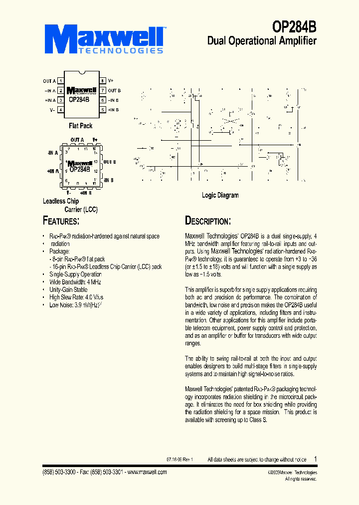 OP284BRPLB_4606628.PDF Datasheet