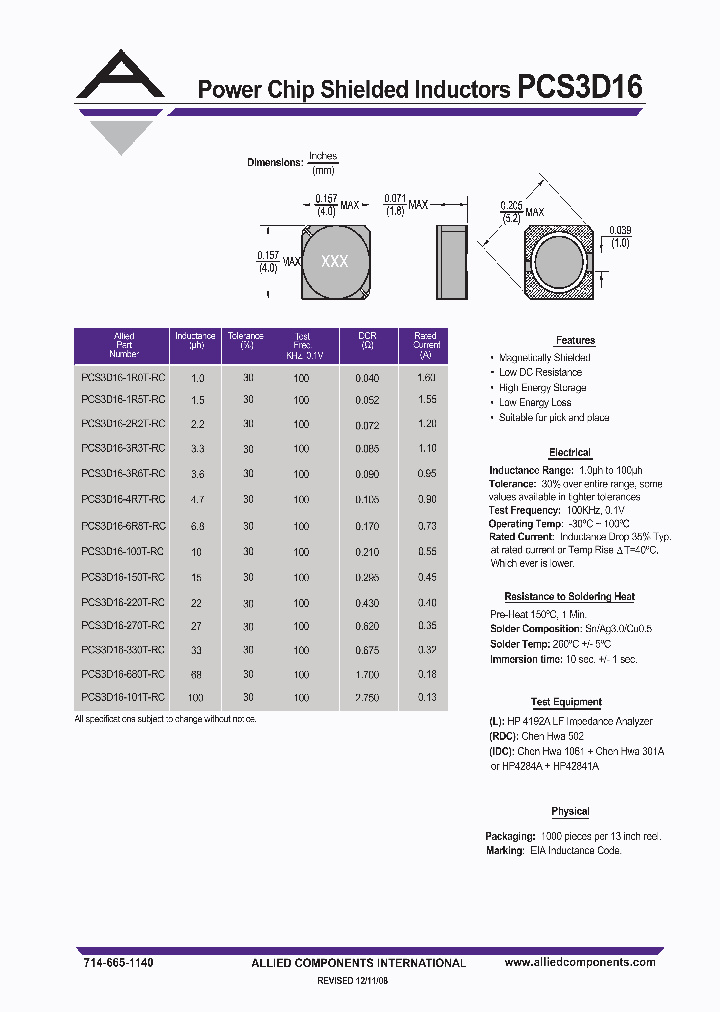 PCS3D16-330T-RC_4915782.PDF Datasheet