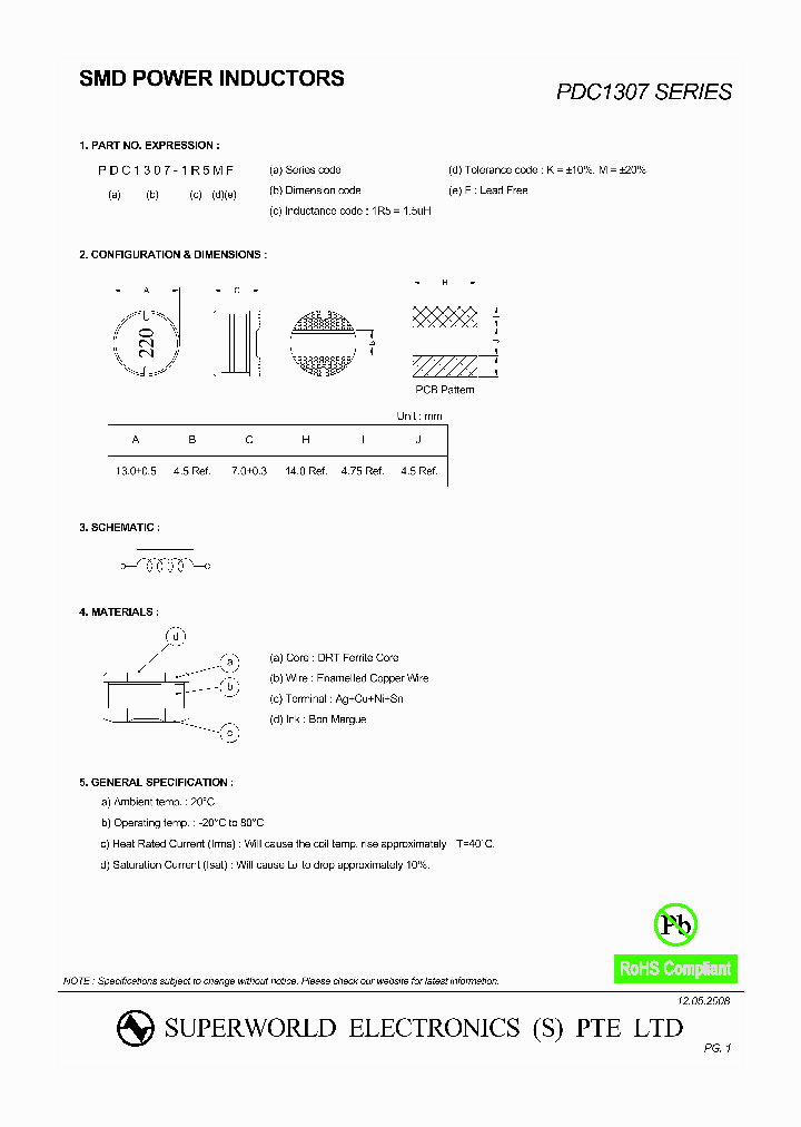 PDC1307_4747345.PDF Datasheet