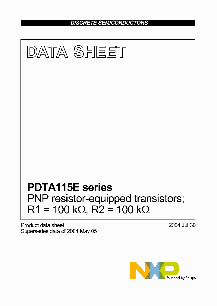PDTA115E_4850242.PDF Datasheet