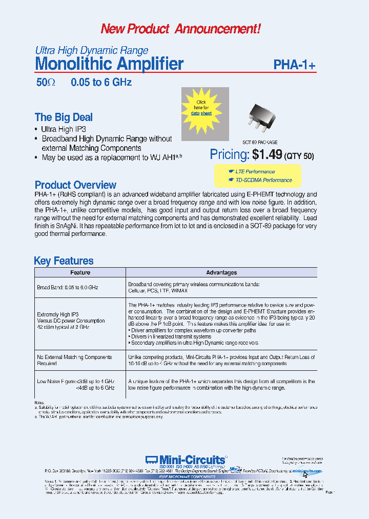 PHA-1_4522411.PDF Datasheet