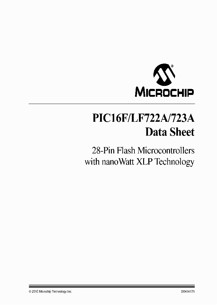 PIC16F723AT-EML_4598582.PDF Datasheet