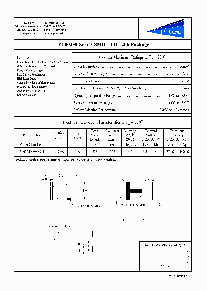 PL00250-WCG05_4560928.PDF Datasheet