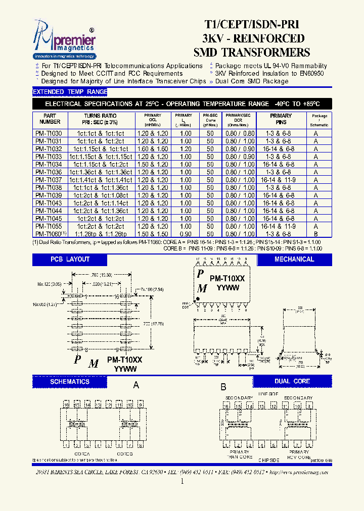 PM-T1030_4454301.PDF Datasheet