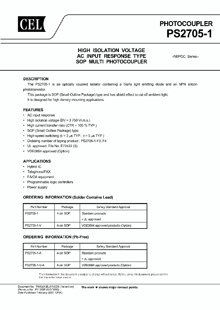 PS2705-1-A_4170475.PDF Datasheet