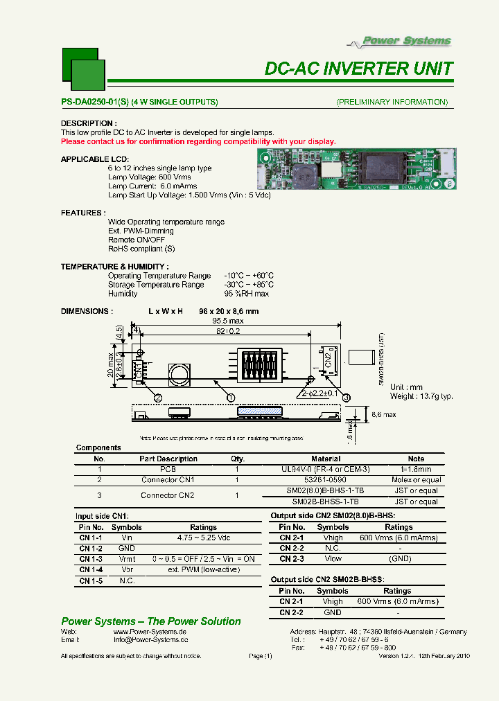PS-DA0250-01_4651157.PDF Datasheet