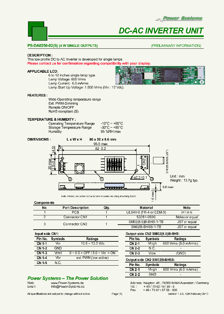 PS-DA0250-02_4651159.PDF Datasheet
