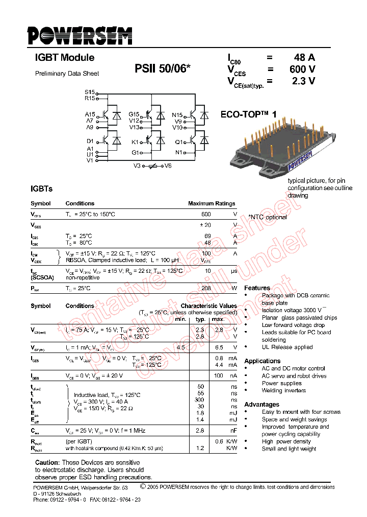 PSII50-06_4598051.PDF Datasheet