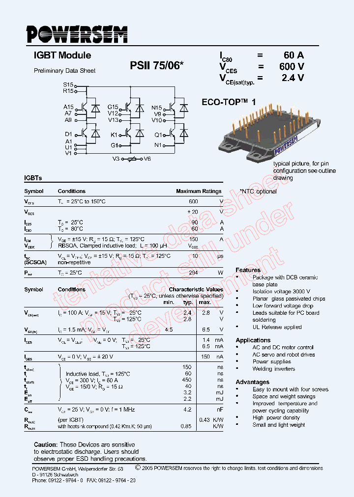 PSII75-06_4581702.PDF Datasheet