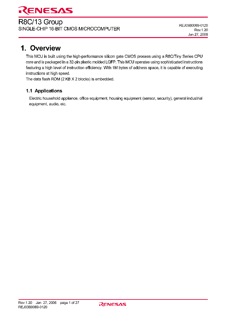 R8C-13_4281212.PDF Datasheet