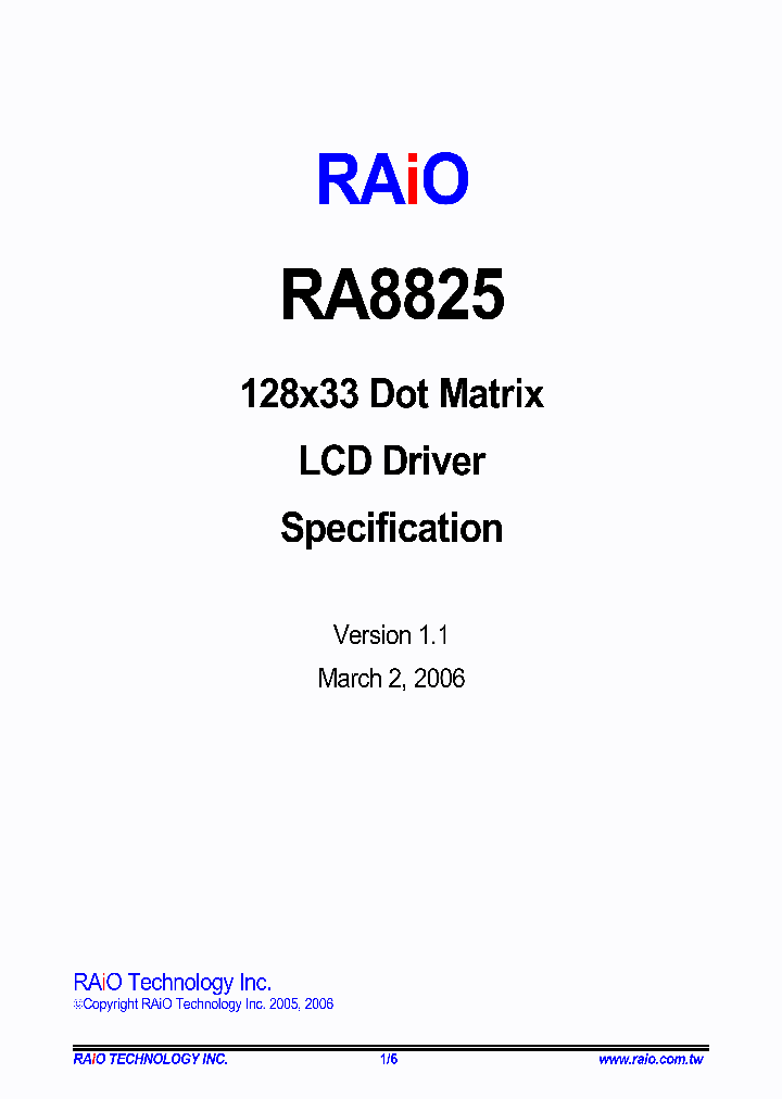 RA8825_4196505.PDF Datasheet