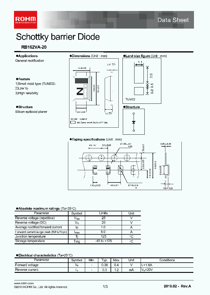 RB162VA-20_4586962.PDF Datasheet