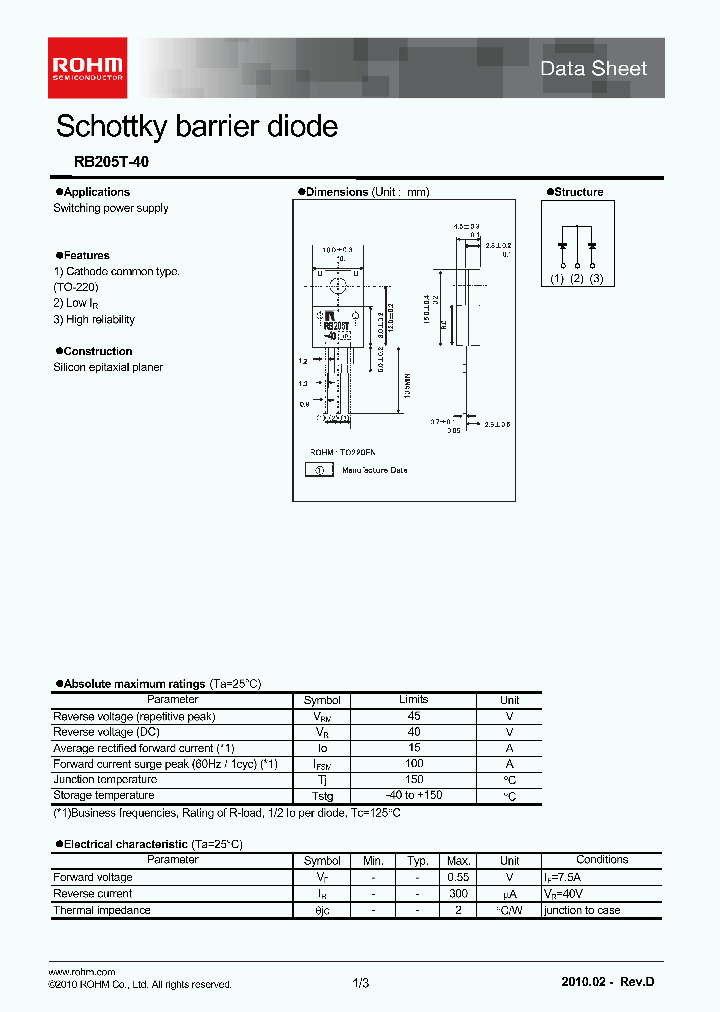 RB205T-4010_4877705.PDF Datasheet