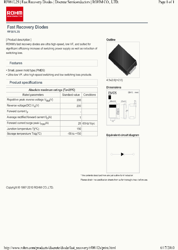 RF081L2S_4800016.PDF Datasheet