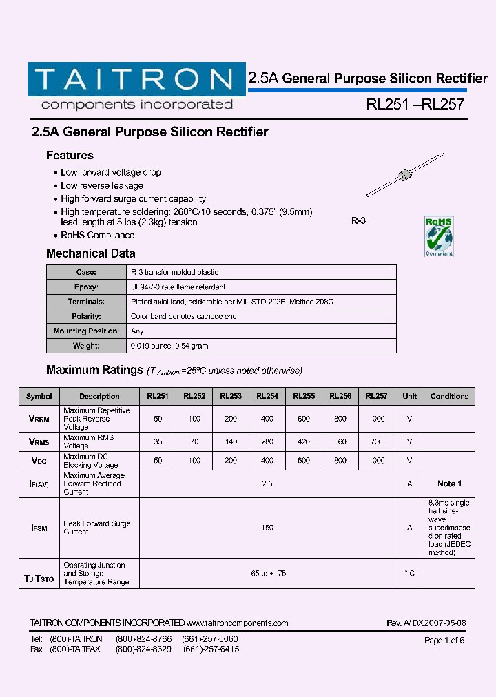 RL254_4490706.PDF Datasheet