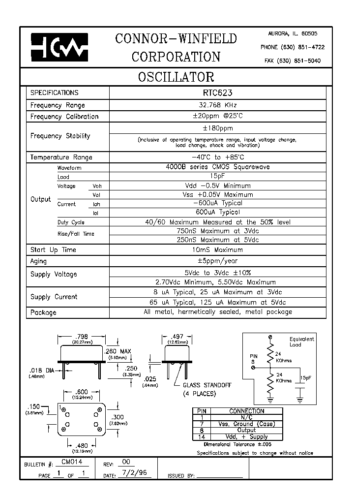 RTC623_4288912.PDF Datasheet