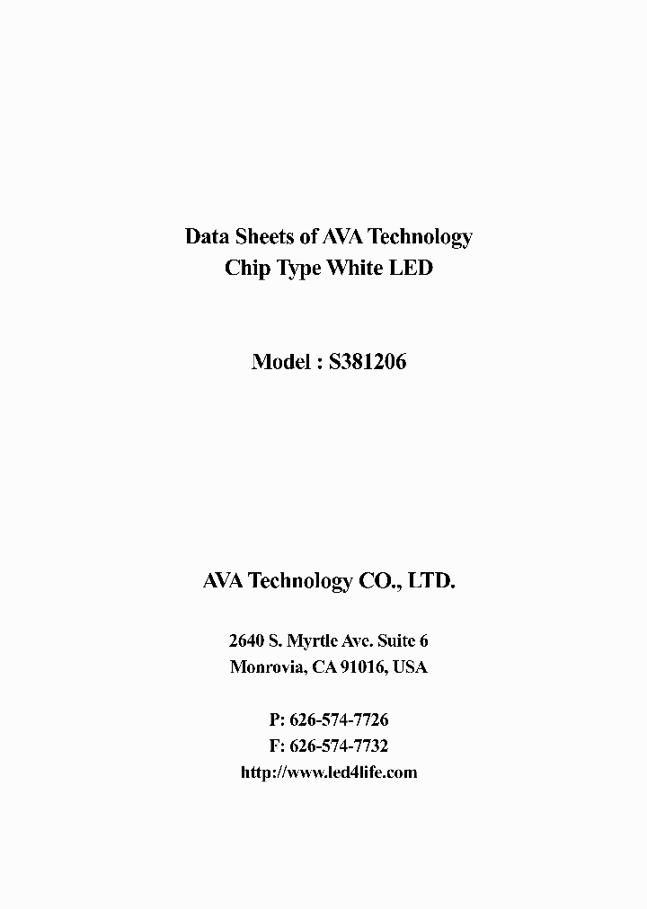 S381206_4489832.PDF Datasheet