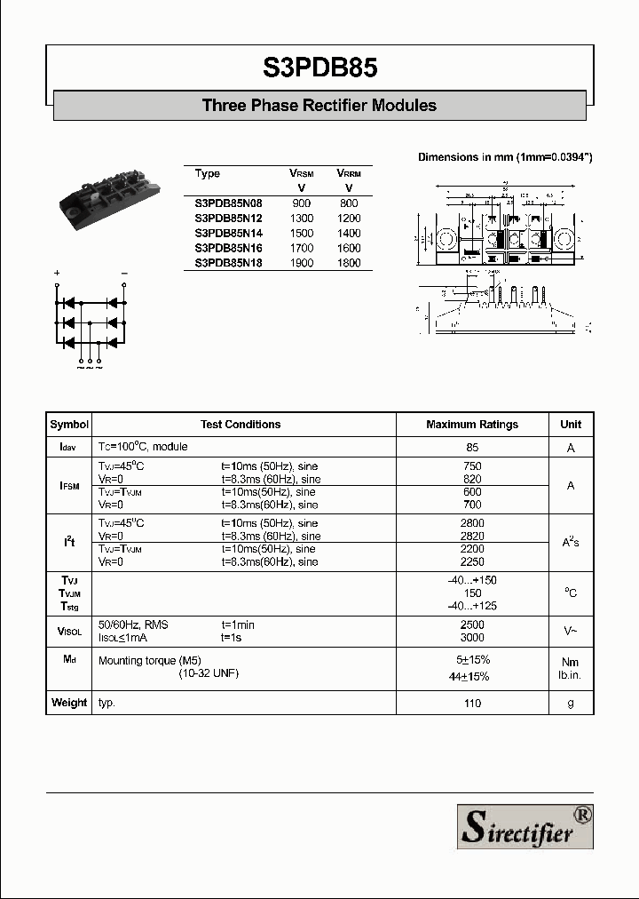 S3PDB85N12_4420102.PDF Datasheet