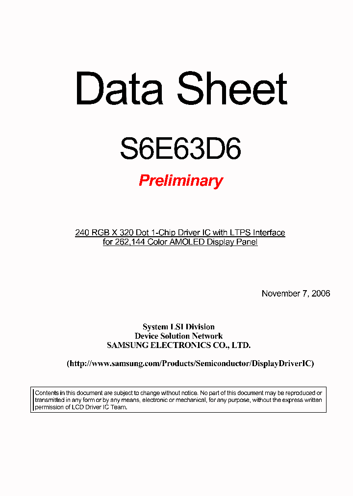 S6E63D6_4463214.PDF Datasheet Download