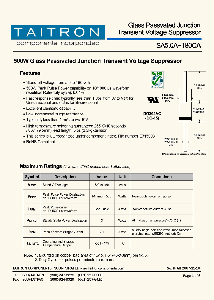 SA60CA_4547576.PDF Datasheet