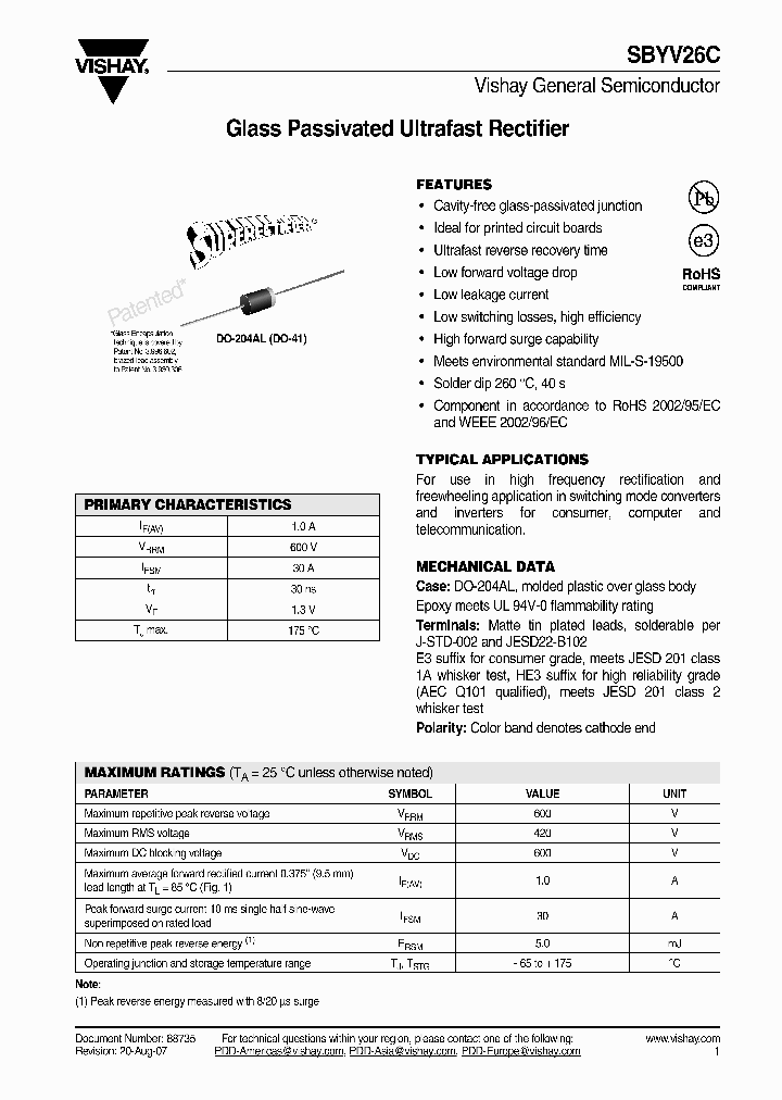 SBYV26C-E354_4254934.PDF Datasheet