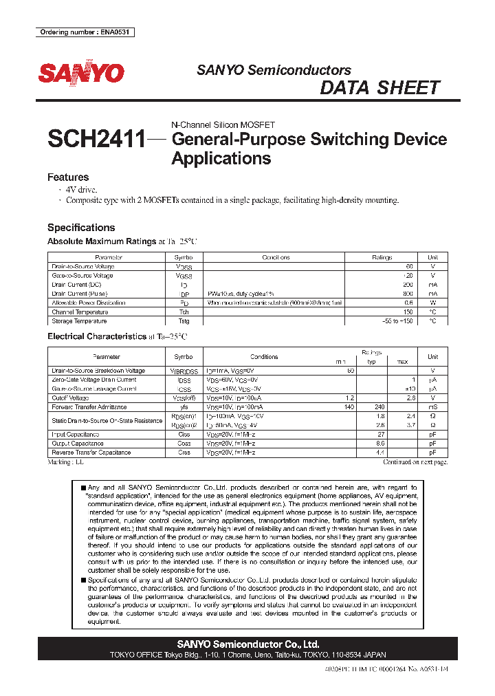 SCH2411_4310325.PDF Datasheet