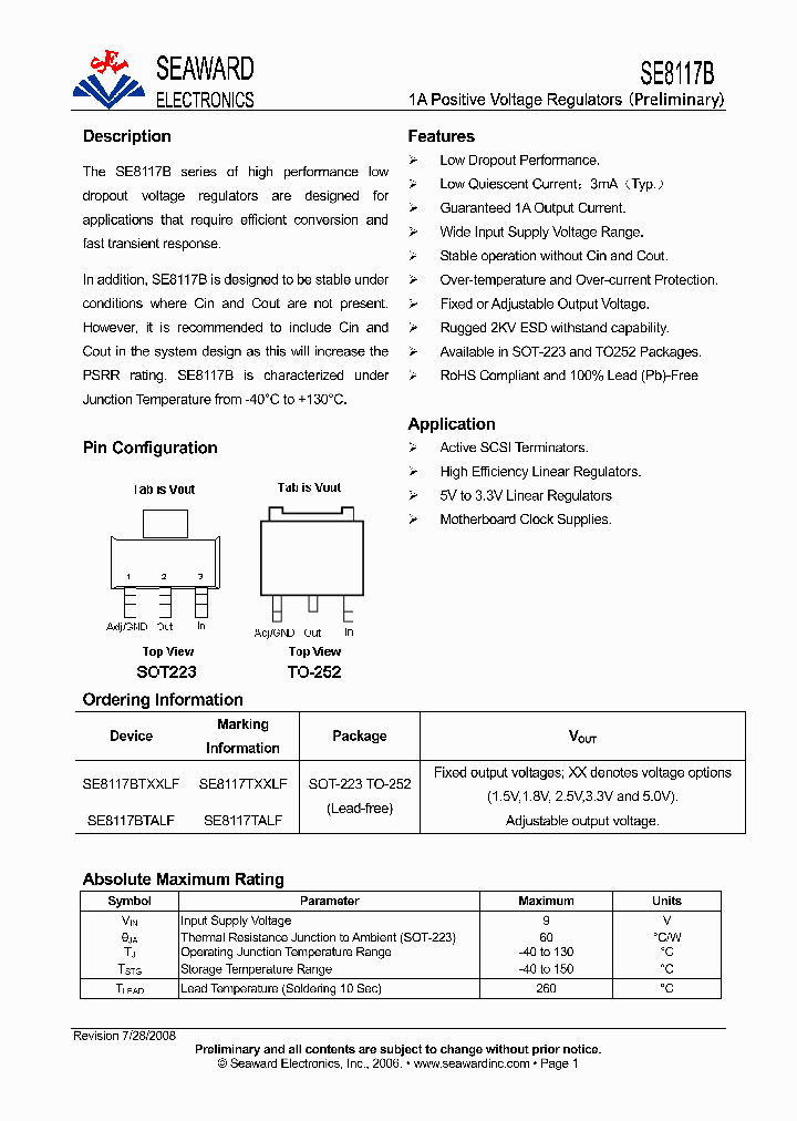 SE8117B_4540584.PDF Datasheet