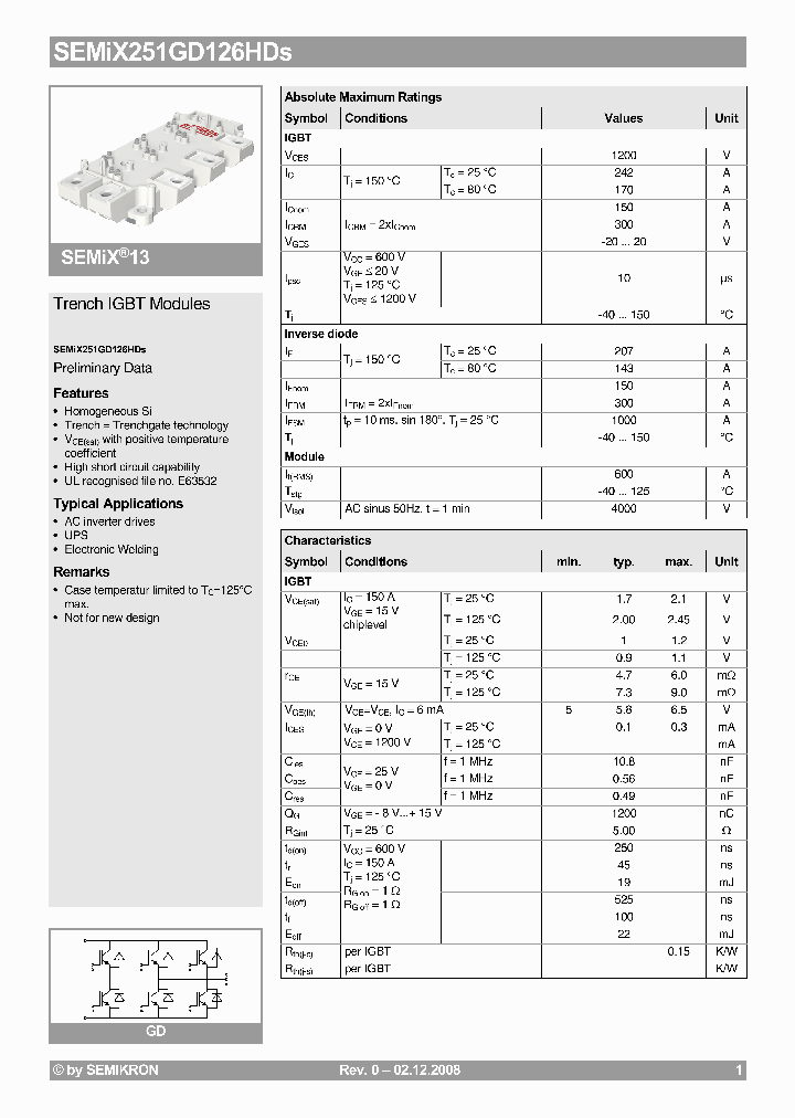 SEMIX251GD126HDS08_4520946.PDF Datasheet