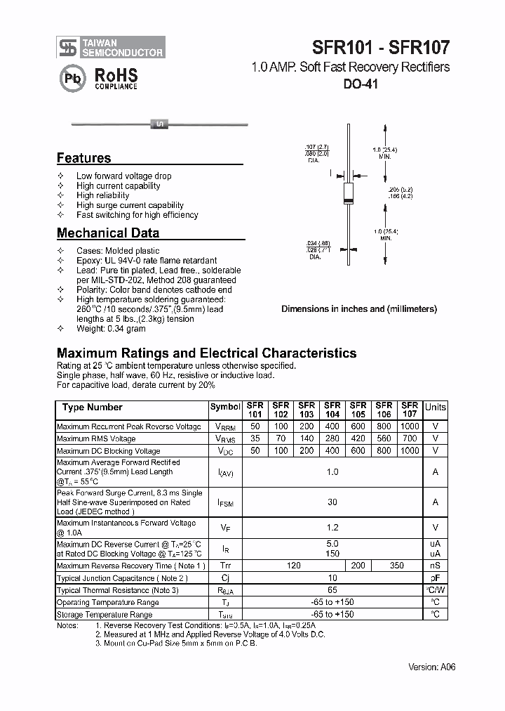 SFR106_4673192.PDF Datasheet