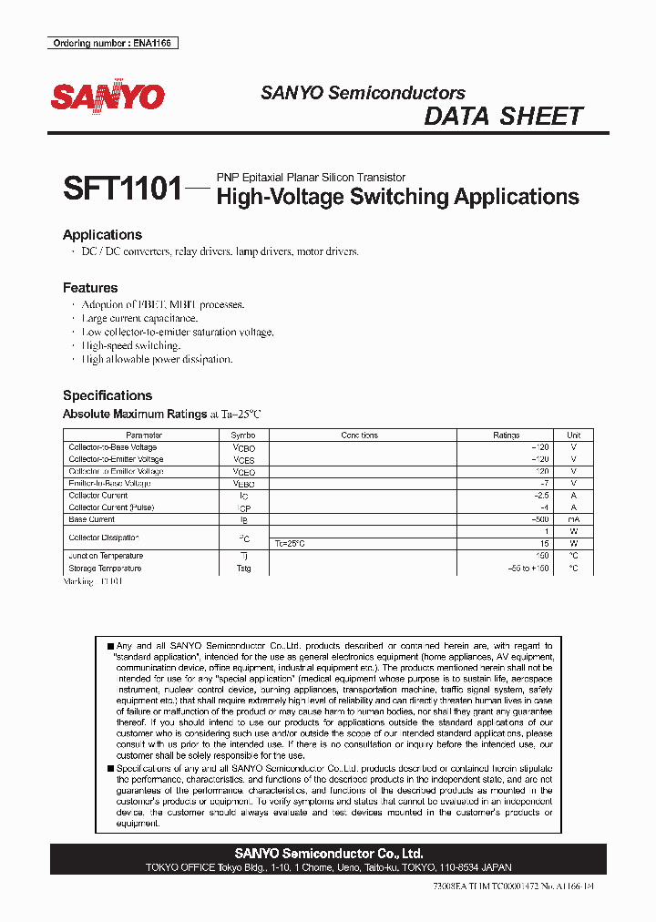 SFT1101_4356327.PDF Datasheet