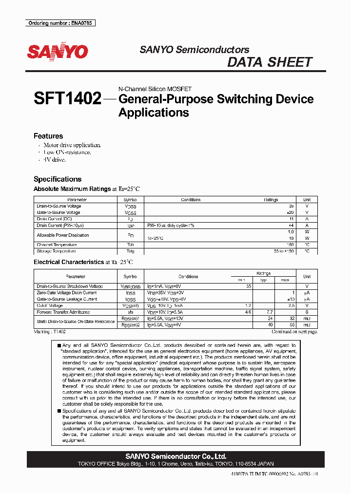 SFT1402_4242982.PDF Datasheet