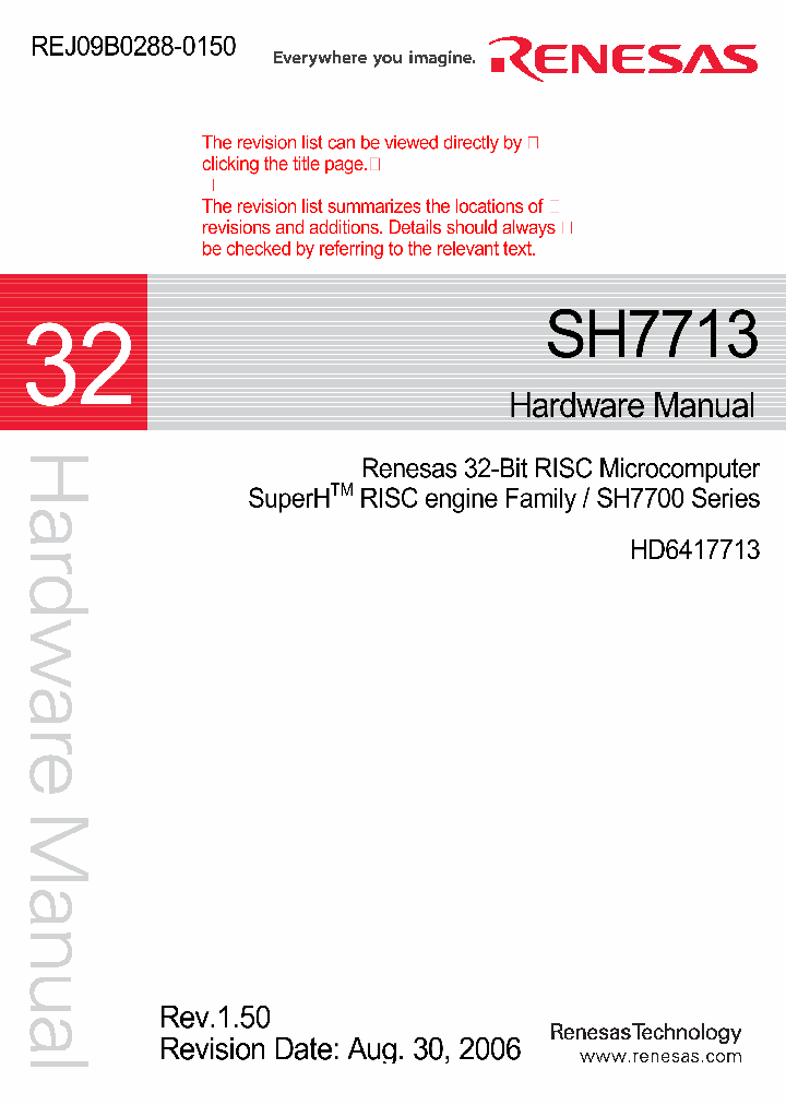 SH7713_4784700.PDF Datasheet