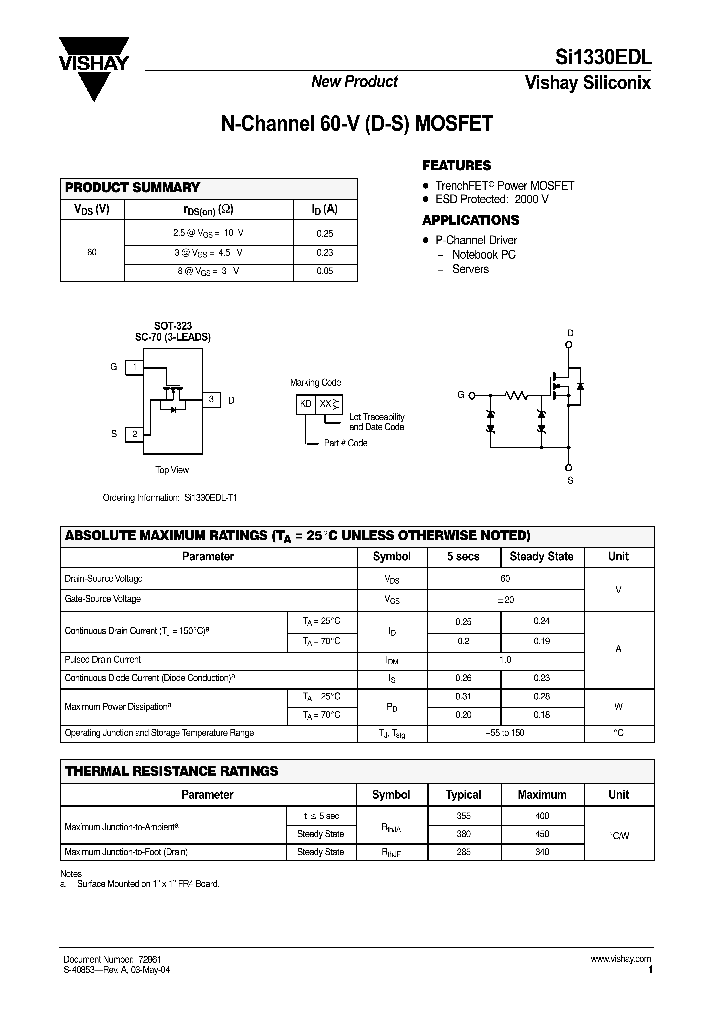 SI1330EDL_4269399.PDF Datasheet