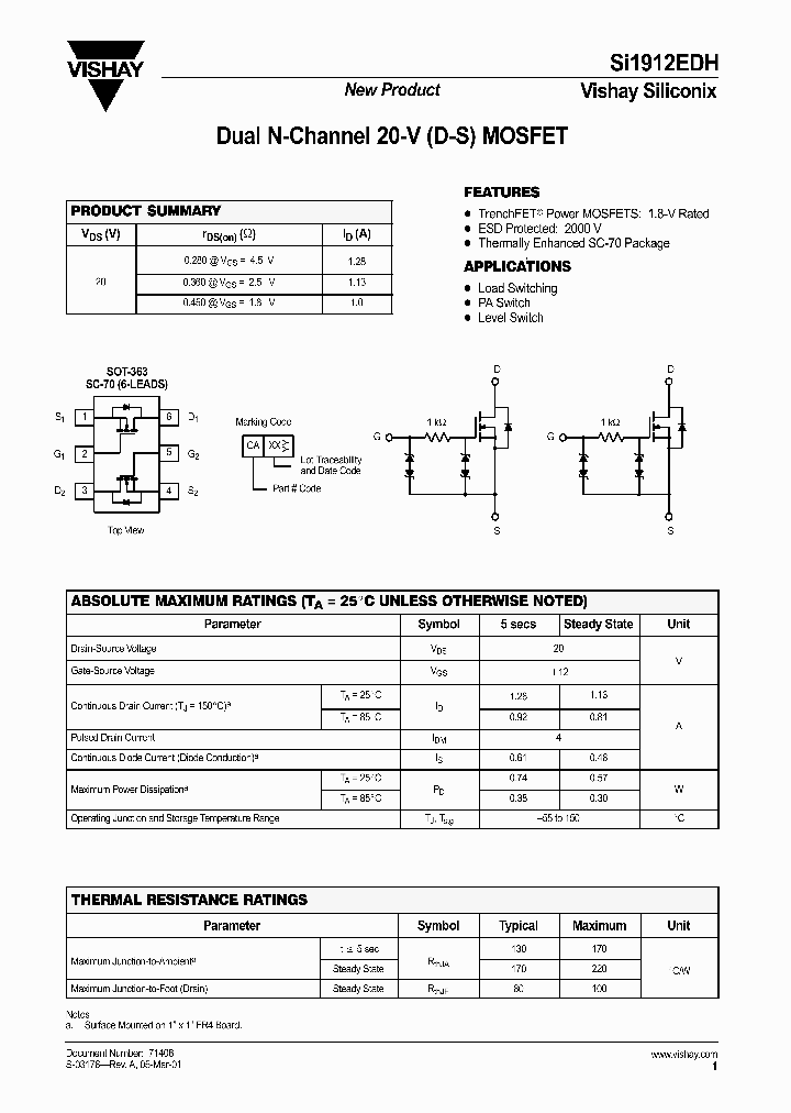 SI1912EDH08_4338584.PDF Datasheet