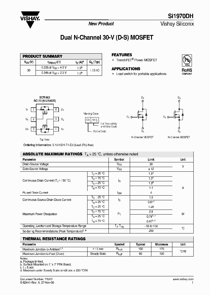 SI1970DH-T1-E3_4656213.PDF Datasheet