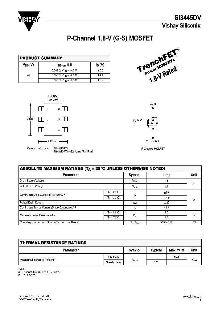 SI3445DV_4376811.PDF Datasheet